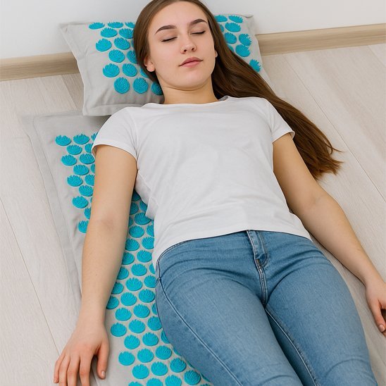 tapis-acupression-massage-vert