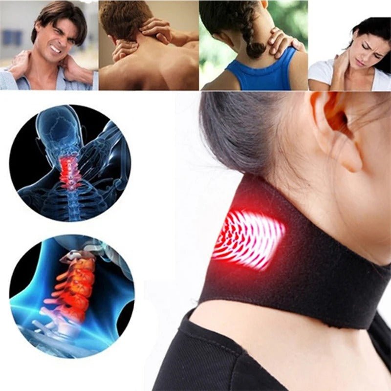 Ceinture Cervicale Auto - Chauffante | ThermaRelief - Rigueur - Discipline