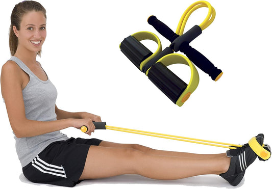 Corde de Tension Multifonctionnelle : Exercices de Musculation Facile à la Maison