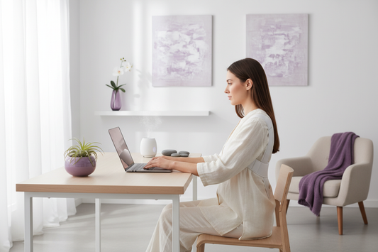Dos courbé au bureau : comment un correcteur de posture peut transformer ta journée