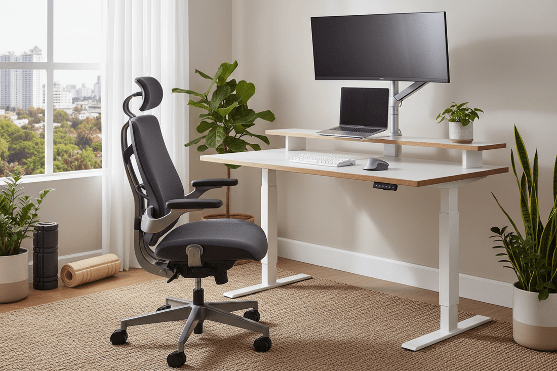 Programmez votre espace de travail pour soulager les maux de dos