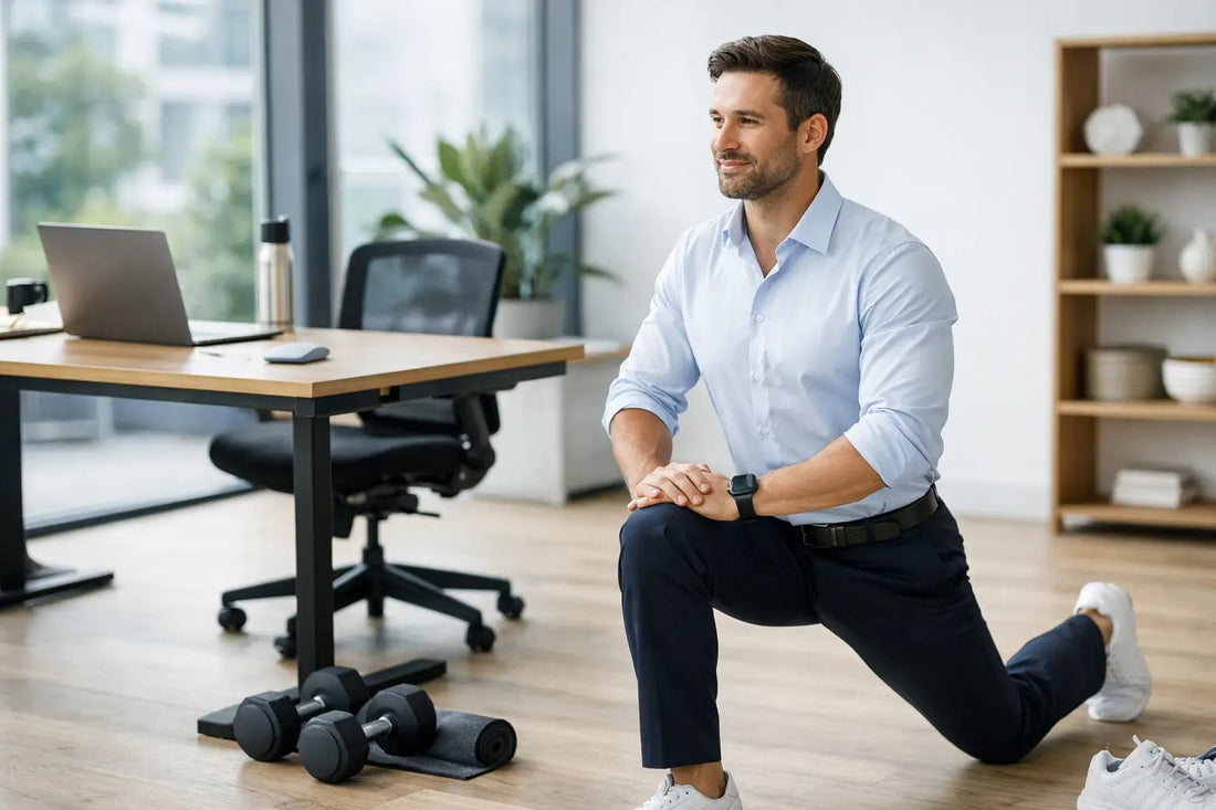 Routine posture bureau sportif efficace
