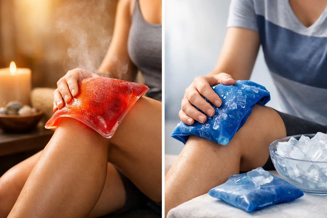 Thérapie chaud/froid: chaleur ou glace?