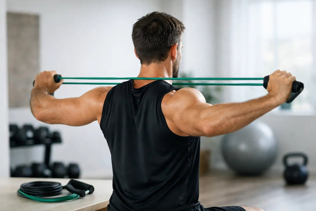 Top 7 des exercices dos avec un élastique