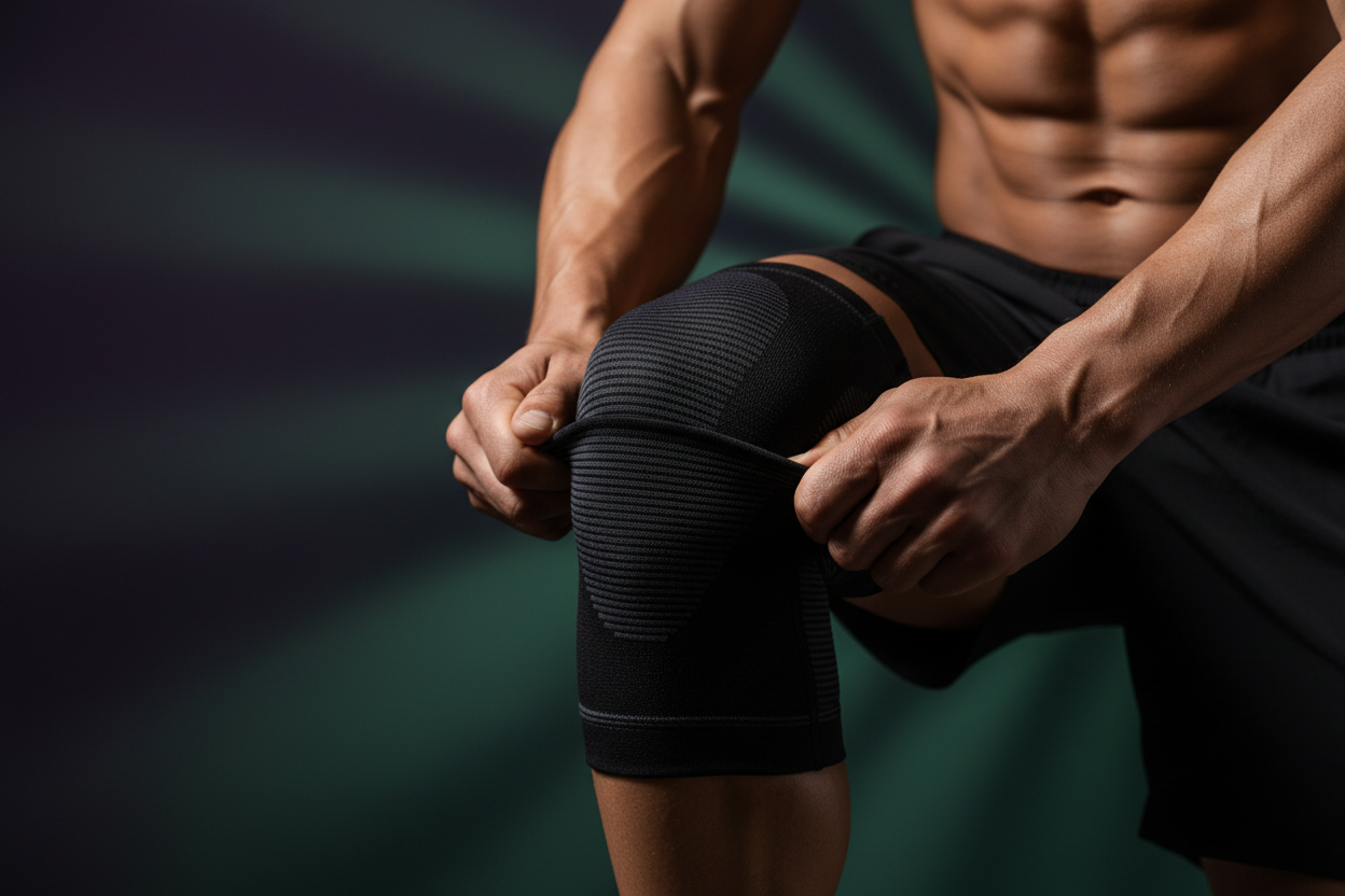Bannière compression musculaire