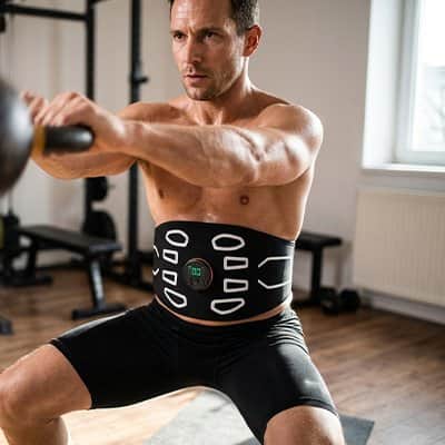Ceinture electrostimulation massage musculaire