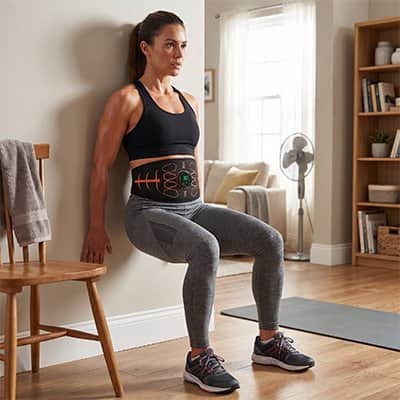 Ceinture electrostimulation stimulation musculaire
