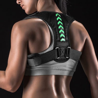 Correcteur de posture pour sportif discret