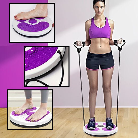 Disque De Massage Tournant Vbestlife - Compteur Calories Électronique - Amincissement Taille, Hanches - Équipement Fitness