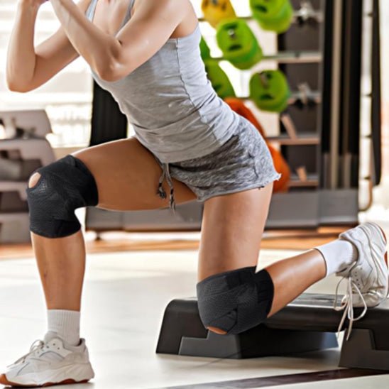 Genouillere de Compression Professionnelle - Rigueur - Discipline