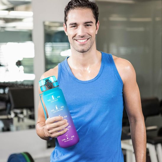 Gourde graduee idéale pour sportif