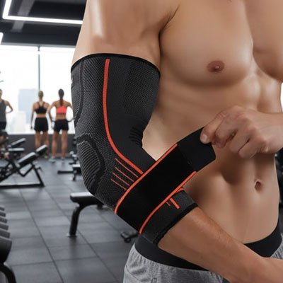 Manchon de compression bras soulagement