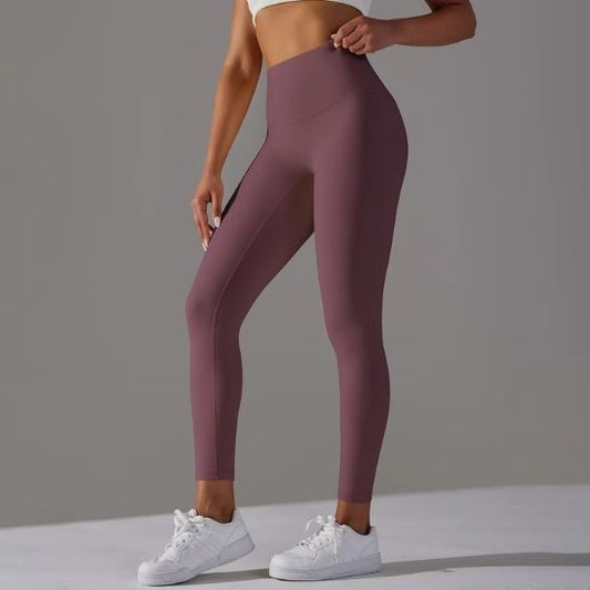 legging-sport-femme-rouge