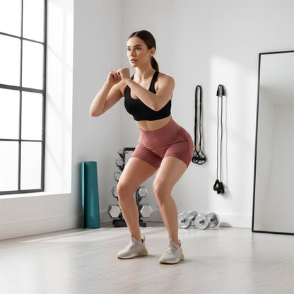 short push ups femme sport confort