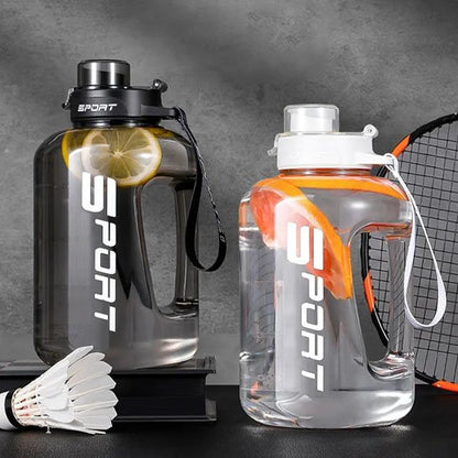 Gourde grande contenance noire 