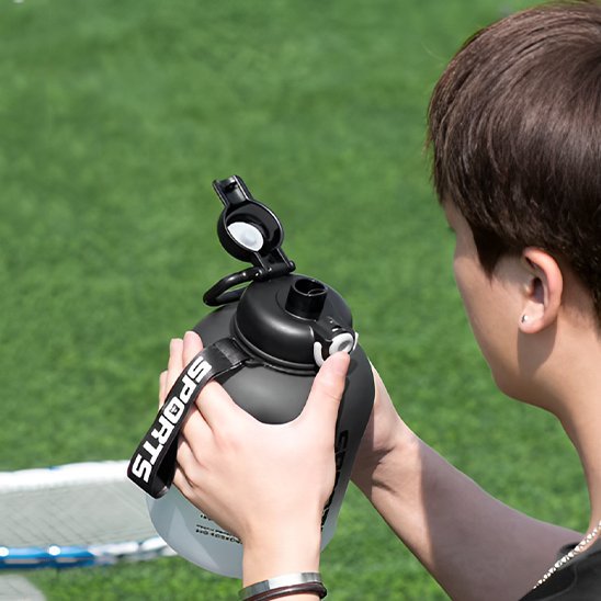 Gourde graduee pour sportif