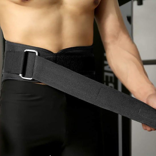 Ceinture de levage noire