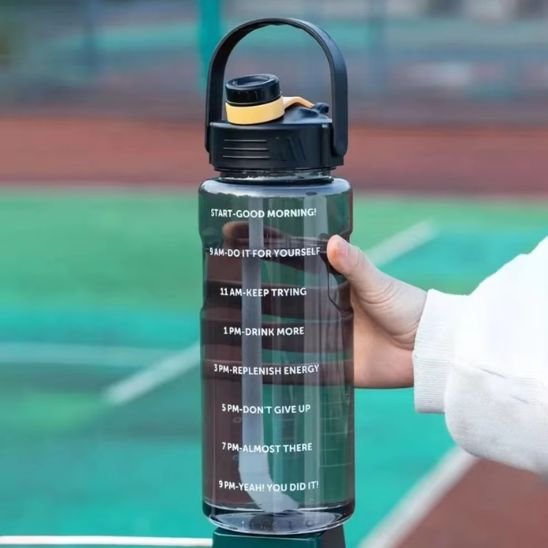 Gourde graduée noire