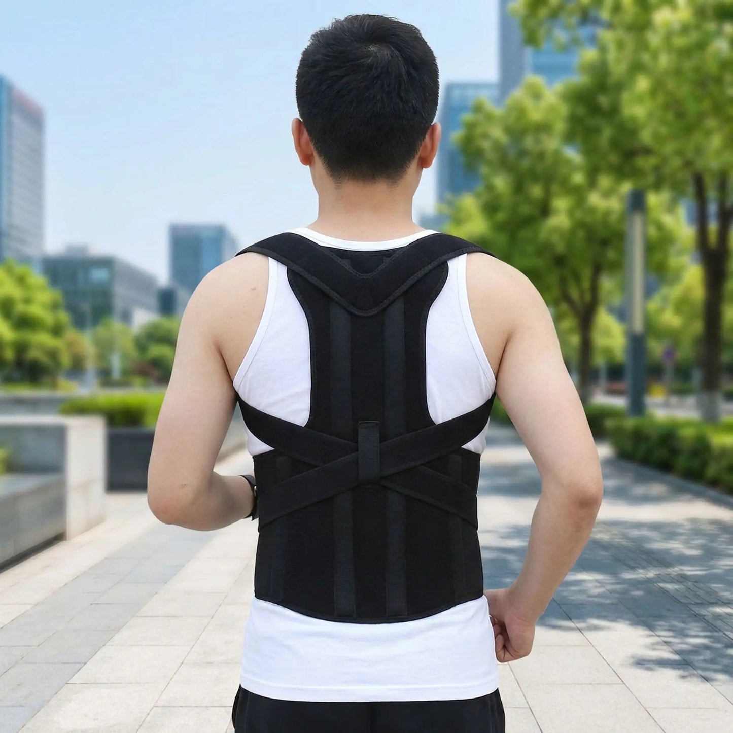 ceinture pour le dos droit joggeur