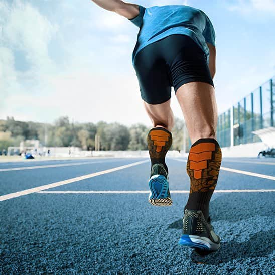Chaussette de compression course 