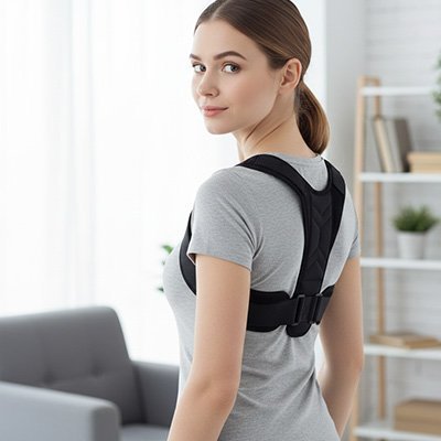 Correcteur de posture liberté de mouvement
