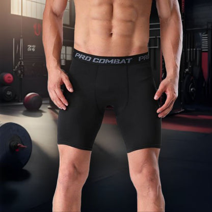 Short homme musculation extensible