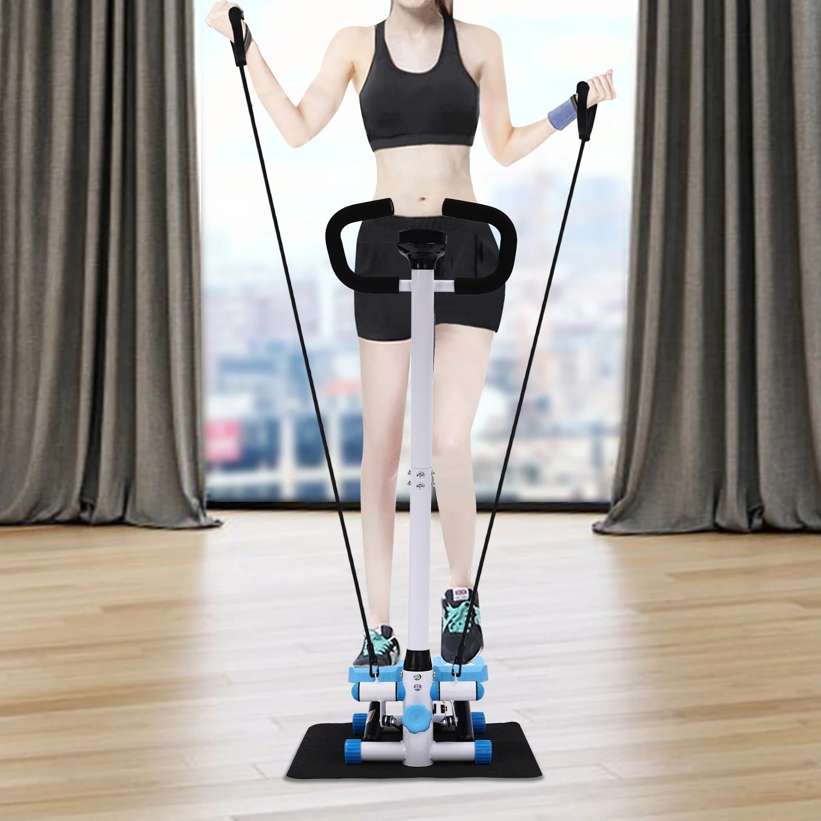 stepper sports bleu stepper sports fitnessmax lcd