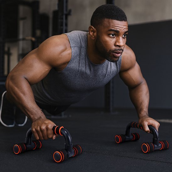 Poignée pompe pour faire des pompes