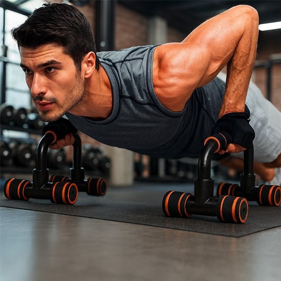 Poignée pompe pour musculation