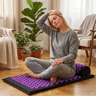 Tapis d acupression pour sportif